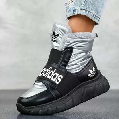 Adidas® 2023 Chaussures d'hiver orthopédiques imperméables et brillantes pour femmes