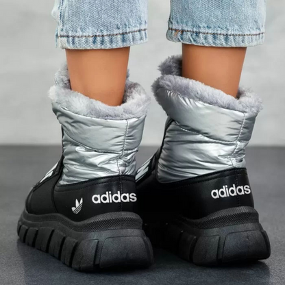 Adidas® 2023 Chaussures d'hiver orthopédiques imperméables et brillantes pour femmes