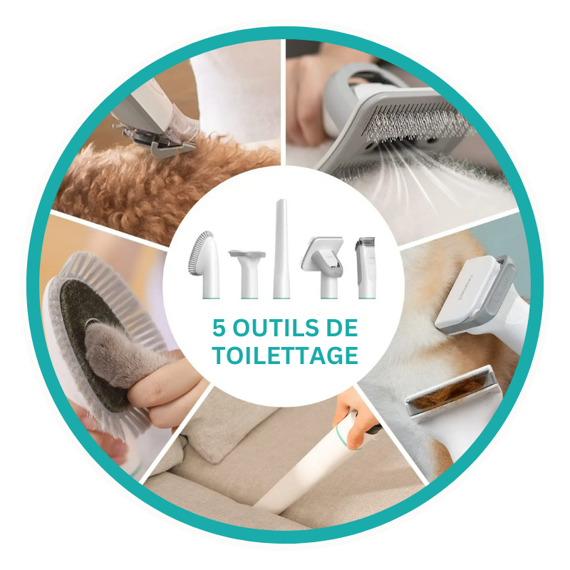 Neabot™ - Kit de Toilettage Professionnel pour Animaux