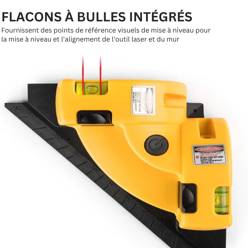 Instrument de précision pour ligne laser à angle droit